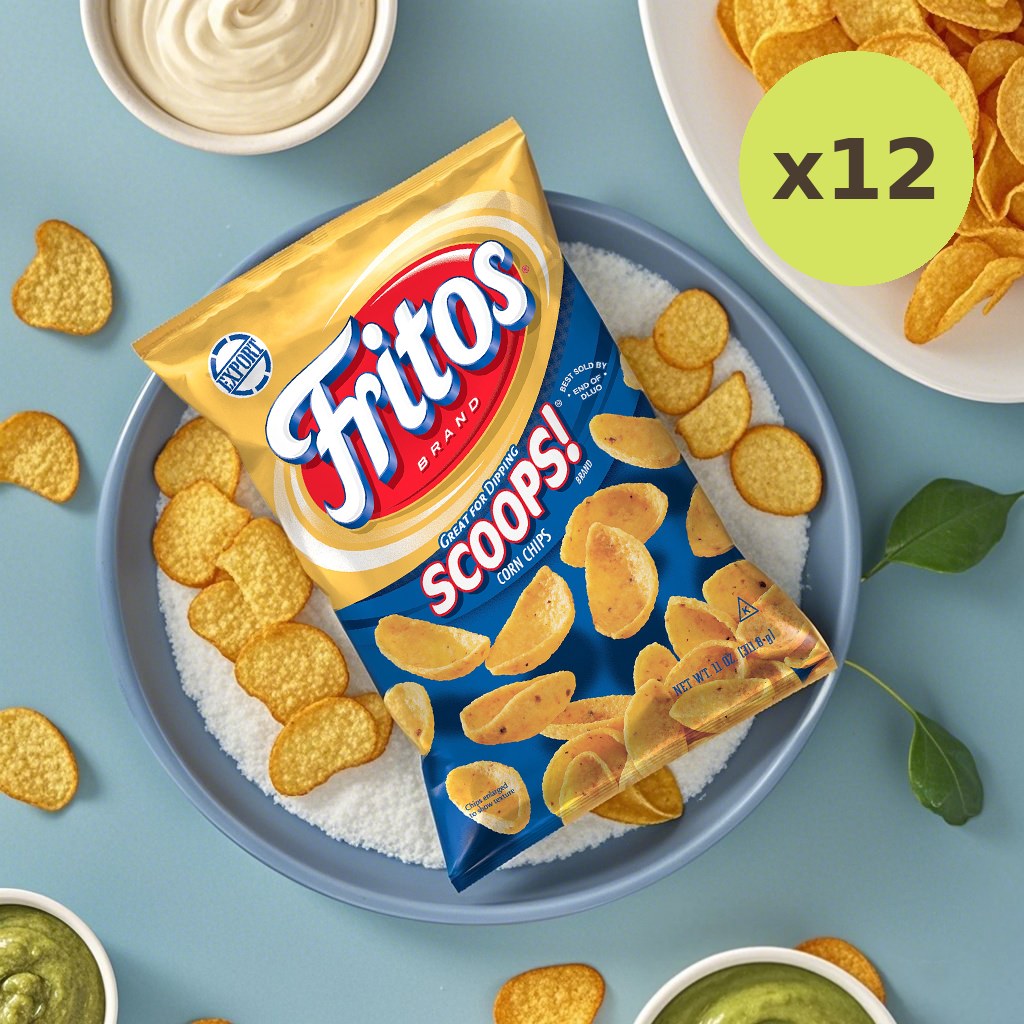 Fritos Scoops Corn Chips - image 6