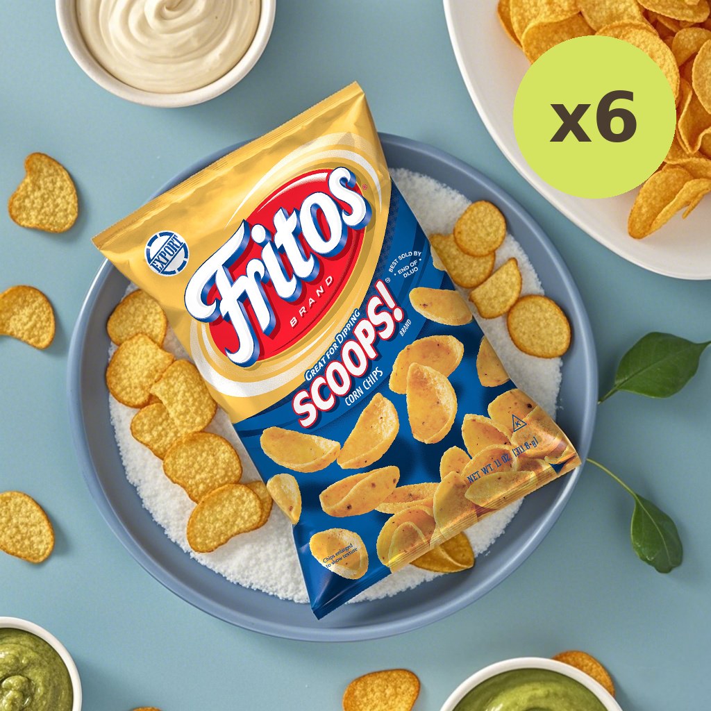Fritos Scoops Corn Chips - image 5