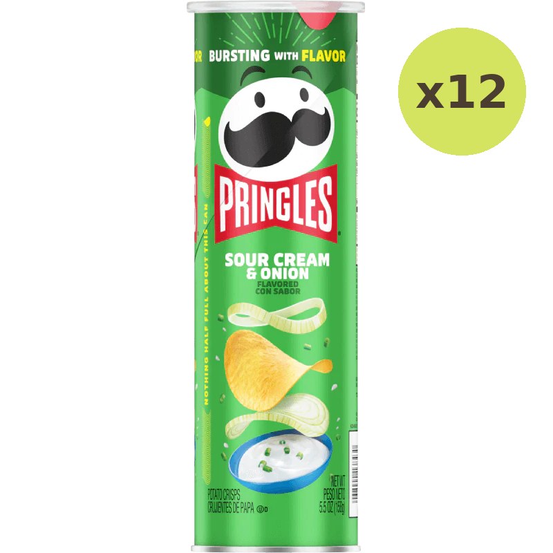 Pringles Sour Cream & Onion - image 6