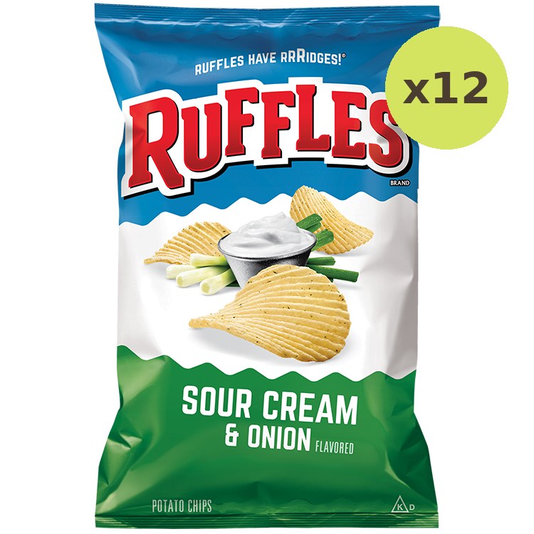 Ruffles Sour Cream & Onion Potato Chips - image 6