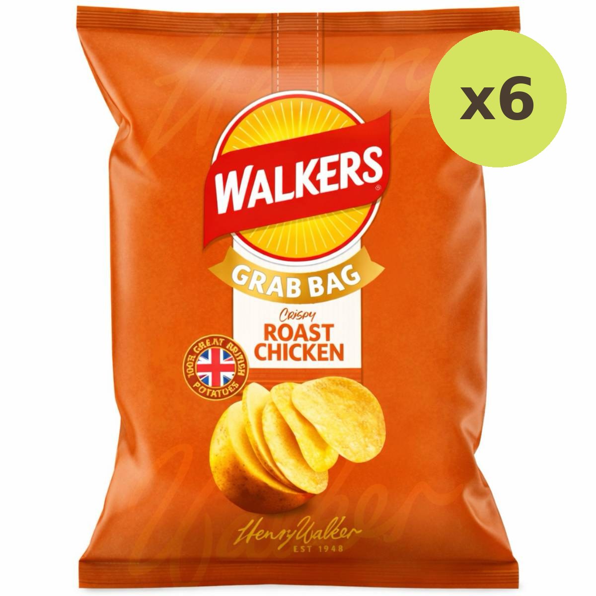 Walkers Roast Chicken Crisps - image 2