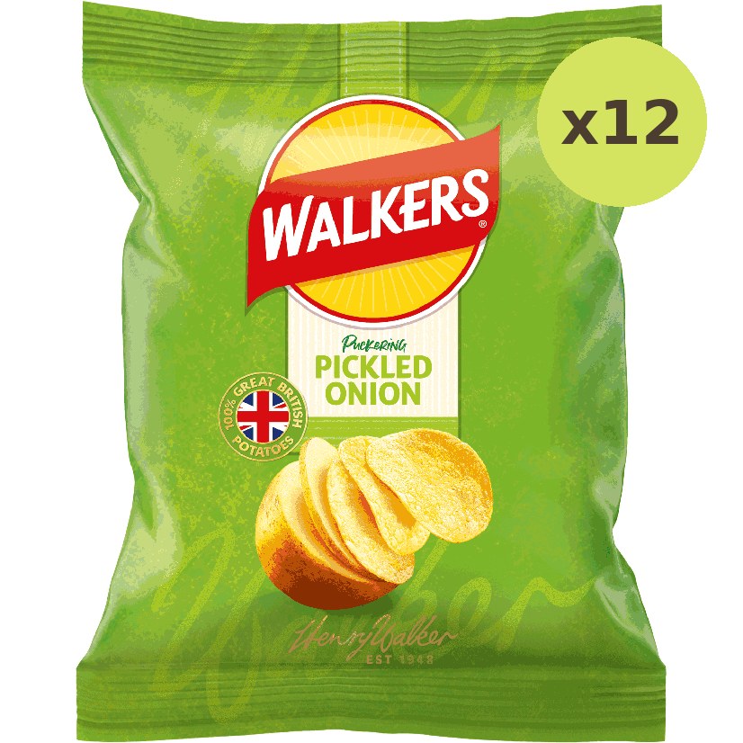 Walkers Pickled Onion Crisps - image 3