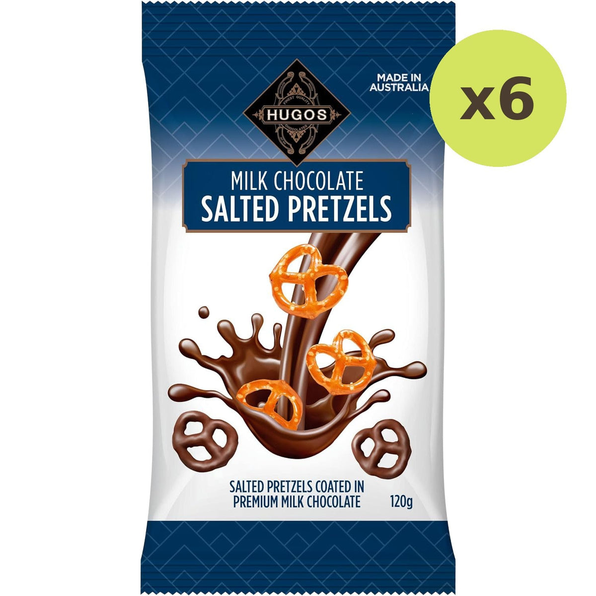 Hugos Salted Pretzels Milk Chocolate - image 2