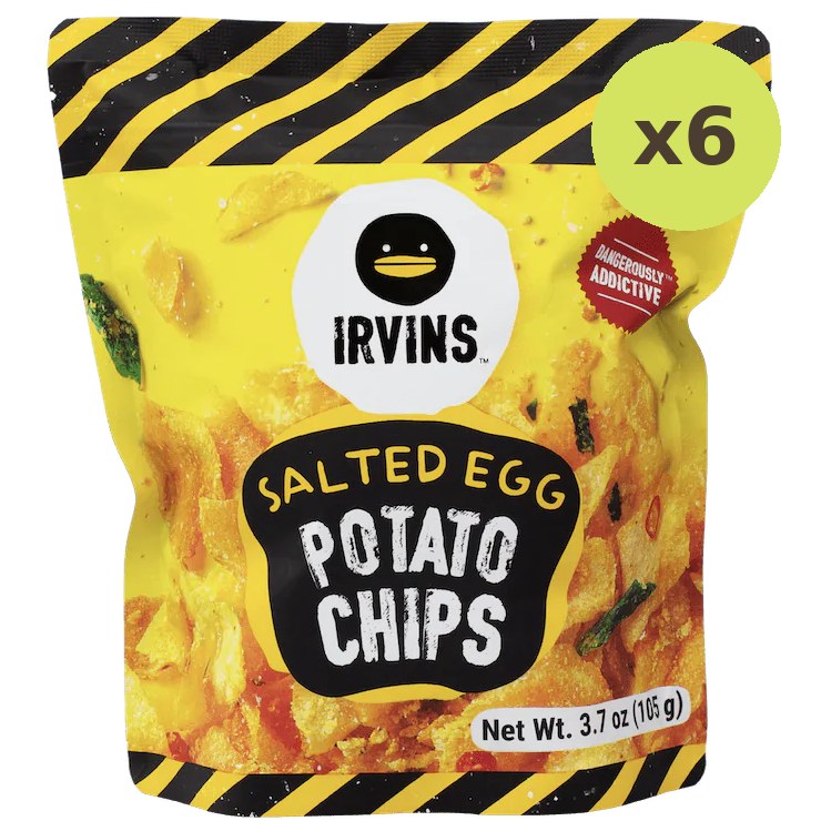 Irvins Potato Chips Salted Egg - image 2