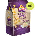 Mission Garlic & Butter Flavored Tortilla Chips - image 2
