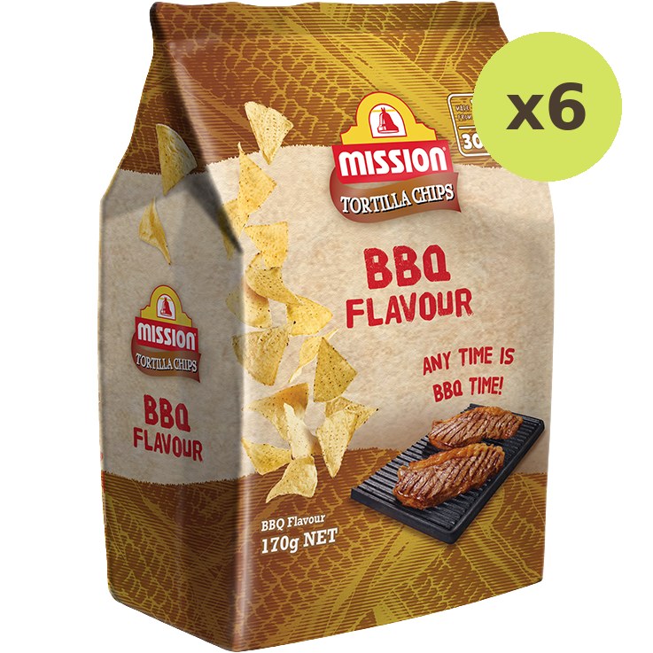 Mission Bbq Flavoured Tortilla Chips - image 2