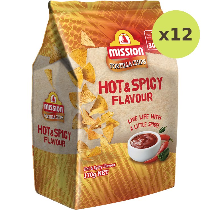Mission Hot & Spicy Tortilla Chips - image 3