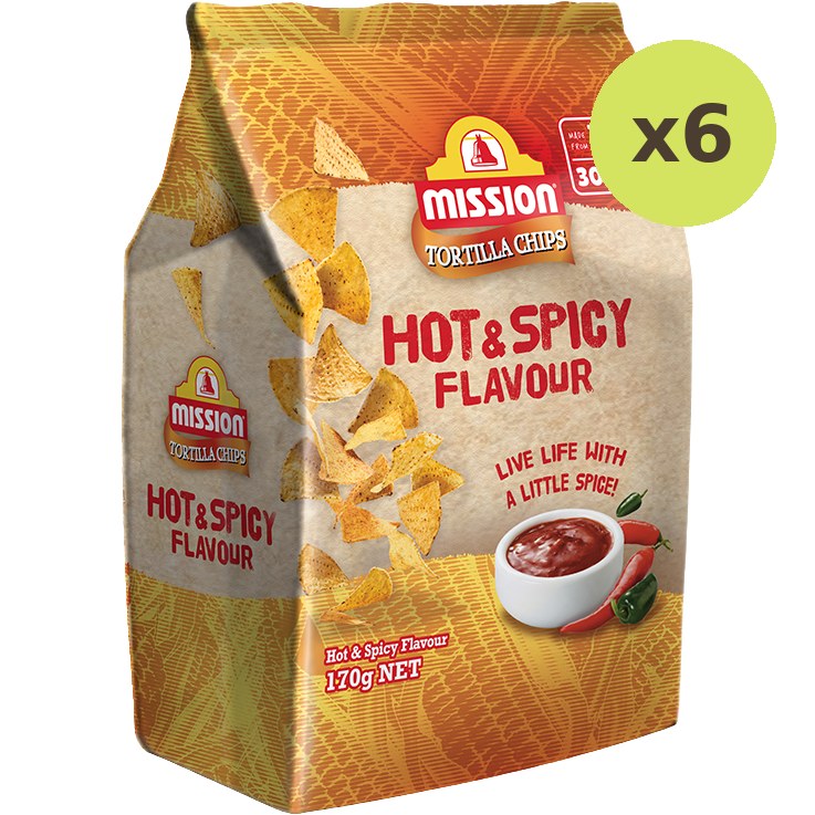 Mission Hot & Spicy Tortilla Chips - image 2