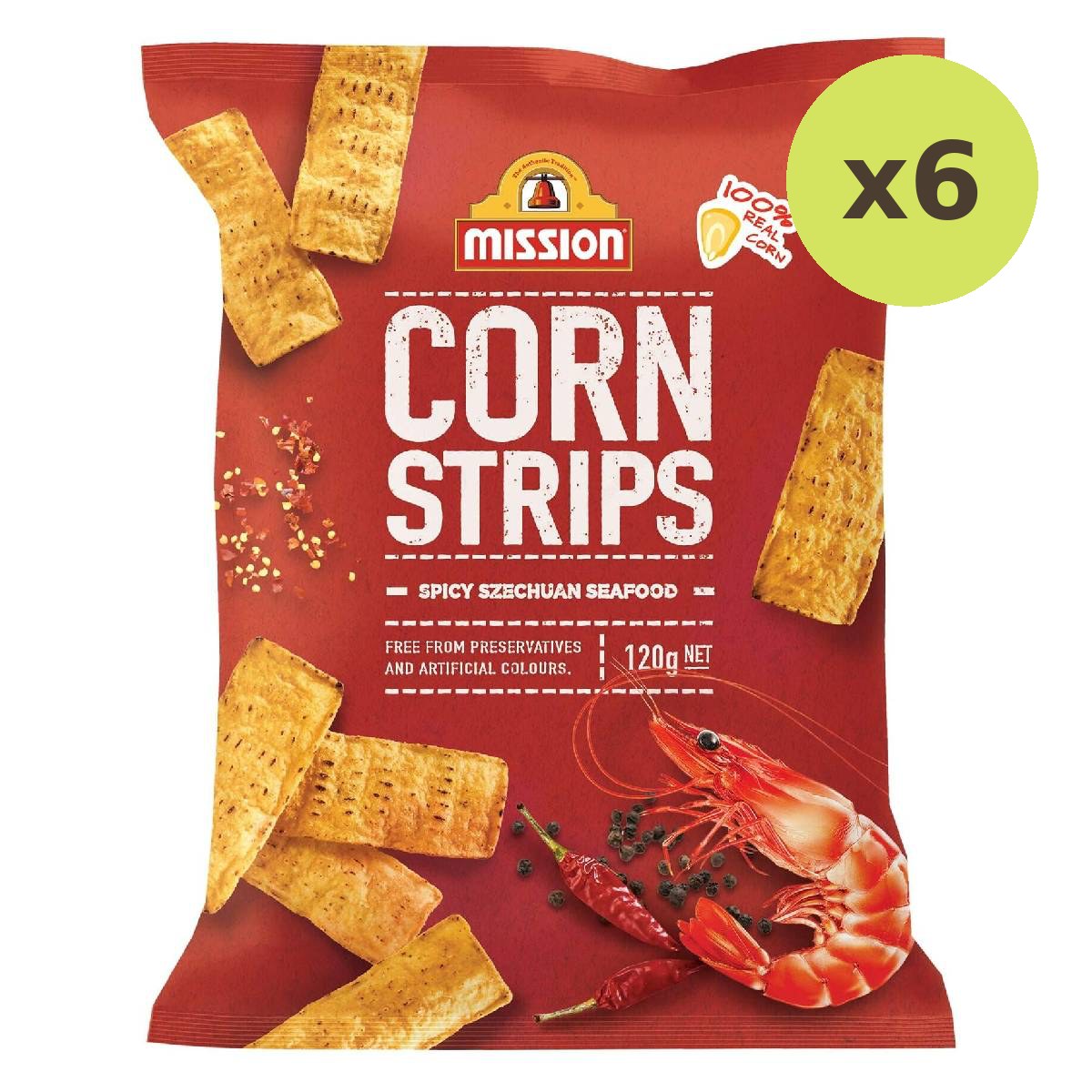 Mission Tortilla Chips Spicy Szechuan Seafood - image 2