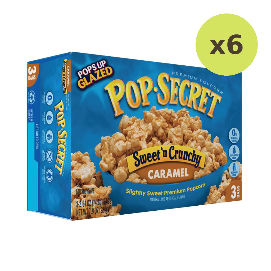 Pop Secret Sweet 'N Crunchy Caramel Popcorn - image 2