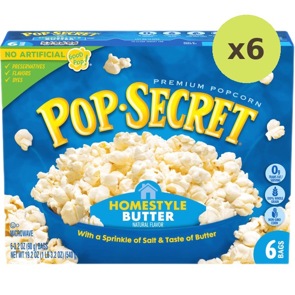 Pop Secret Home Style Butter Popcorn - image 2
