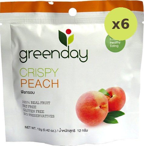 Greenday Crispy Peach Chips - image 2