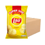 LAYS Classic Salt Snacks Confectionery, 180g pack, showing crispy, salted potato chips in a colorful bag.