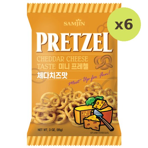 Samjin Pretzel Cheddar Cheese - image 2