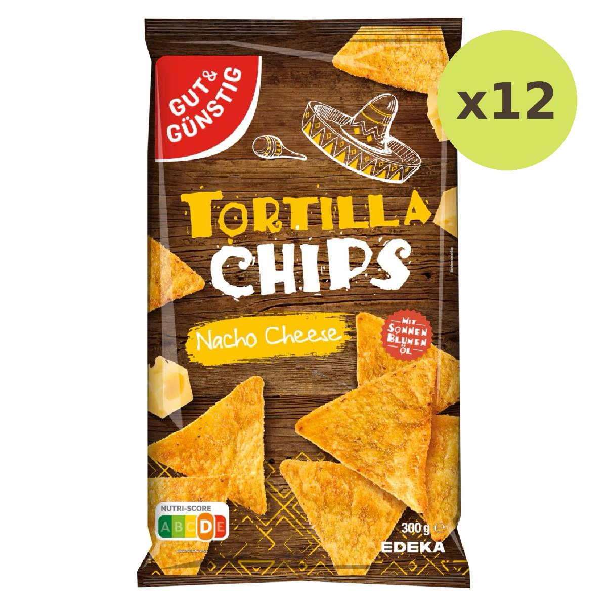 Edeka Tortilla Chips Nacho Cheese - image 3