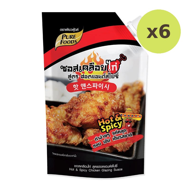 Pure Foods Hot And Spicy Chicken Glazing Sauce 1kg - image 3