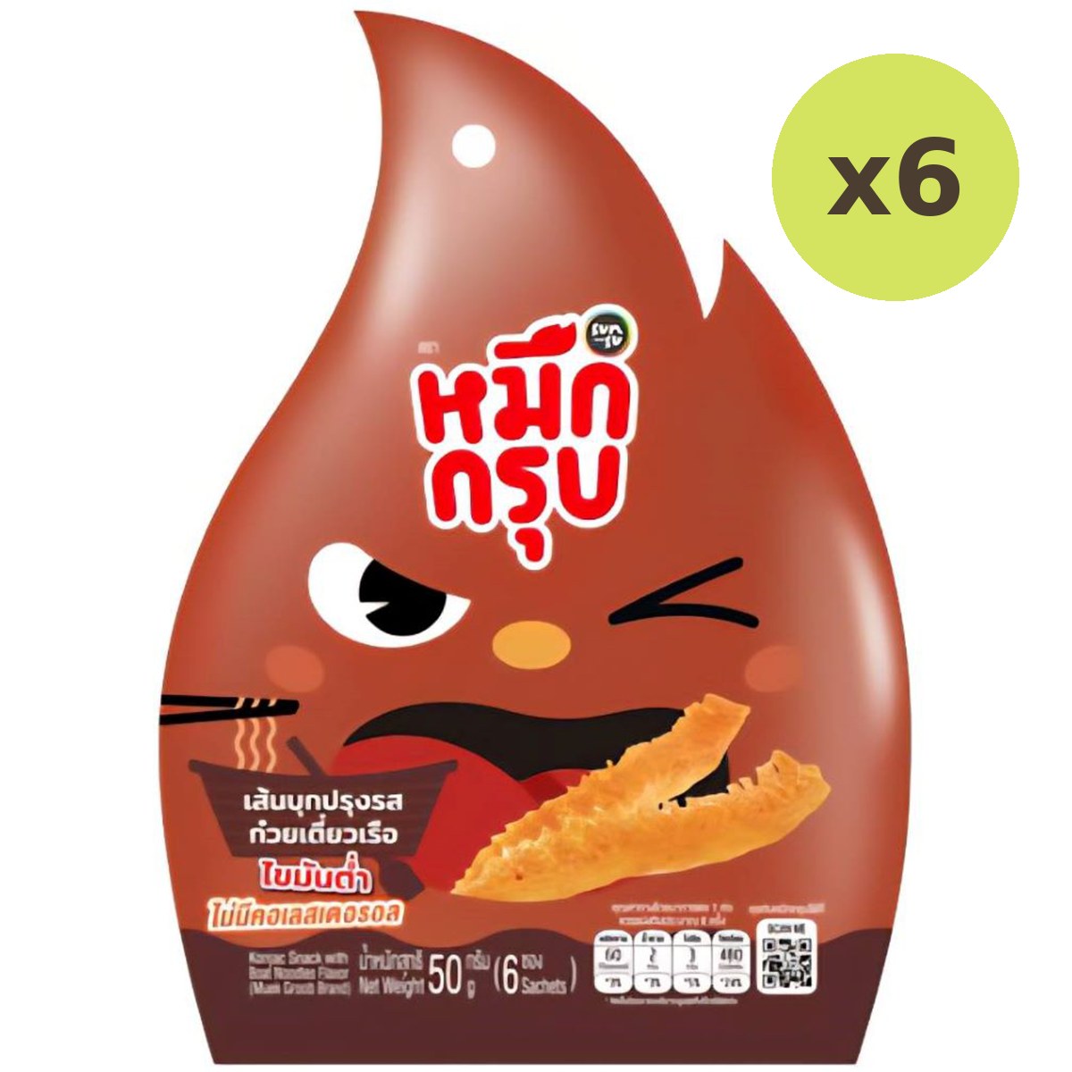 Muek Groob Konjac Snack with Boat Noodles Flavor - image 5