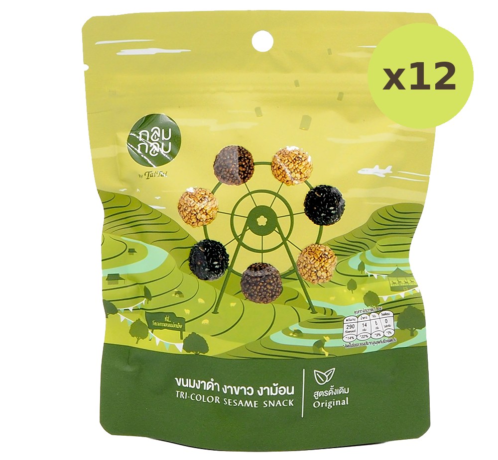 Tai Tai Tri Color Sesame Snack Mixed With Honey - image 3