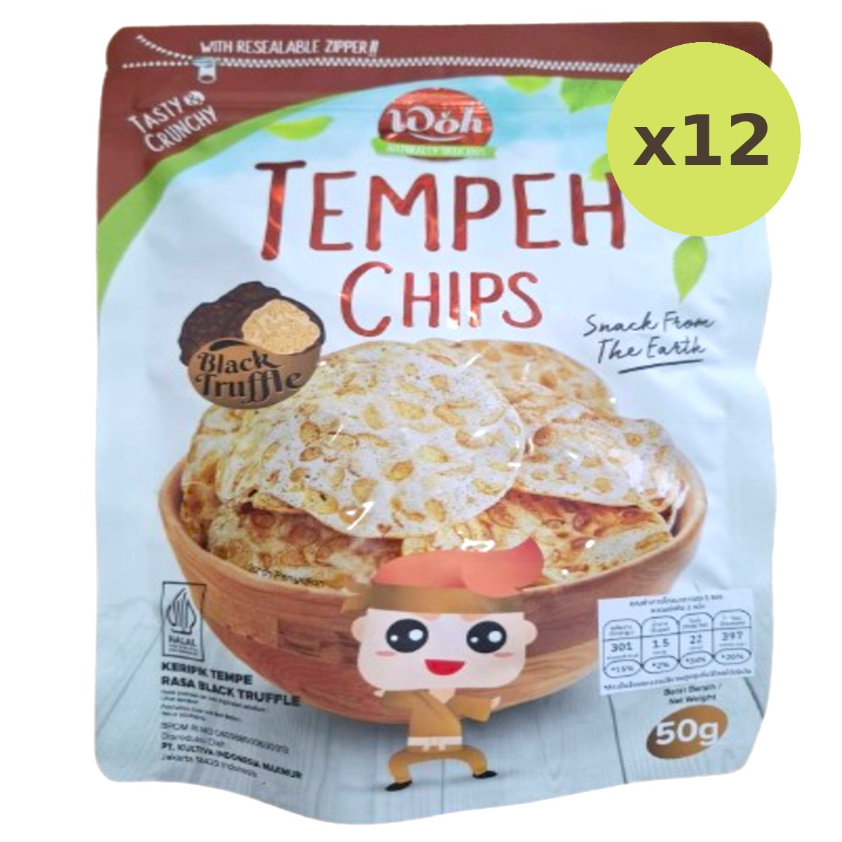 Woh Tempeh Chips Black Truffle - image 6