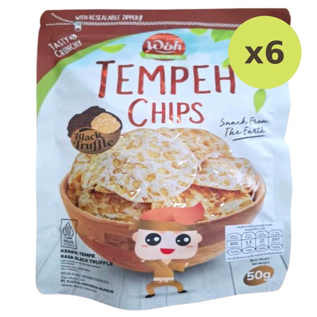 Woh Tempeh Chips Black Truffle - image 5
