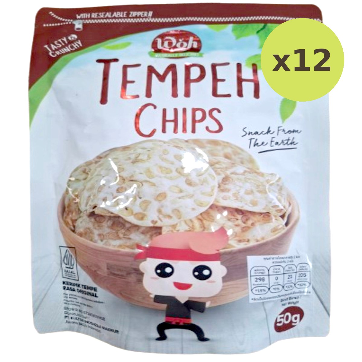 Woh Tempeh Chips Original - image 6