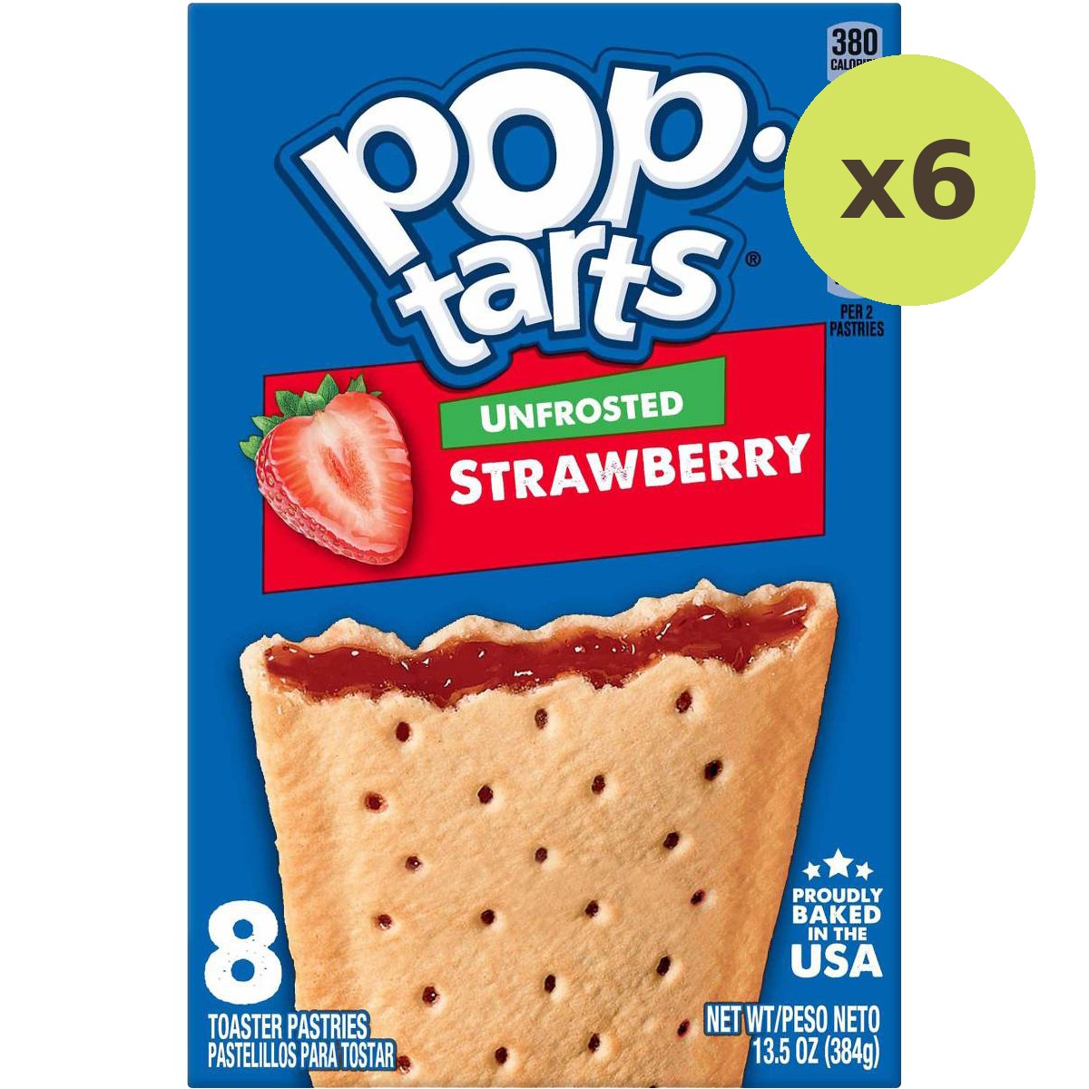 Kellogg's Pop-Tarts Unfrosted Strawberry - image 5