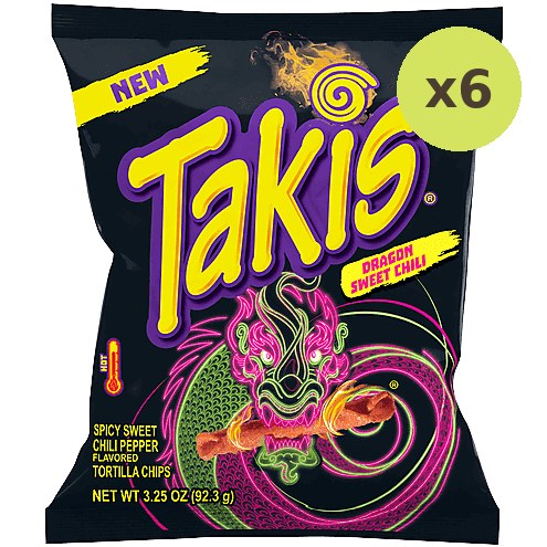 Takis Dragon Sweet Chilli Tortilla Chips - image 3