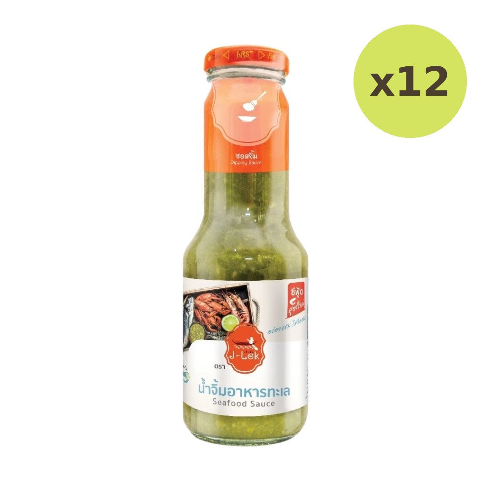 J-lek Jae Lek Seafood Sauce Glass Bottle 345g - image 5