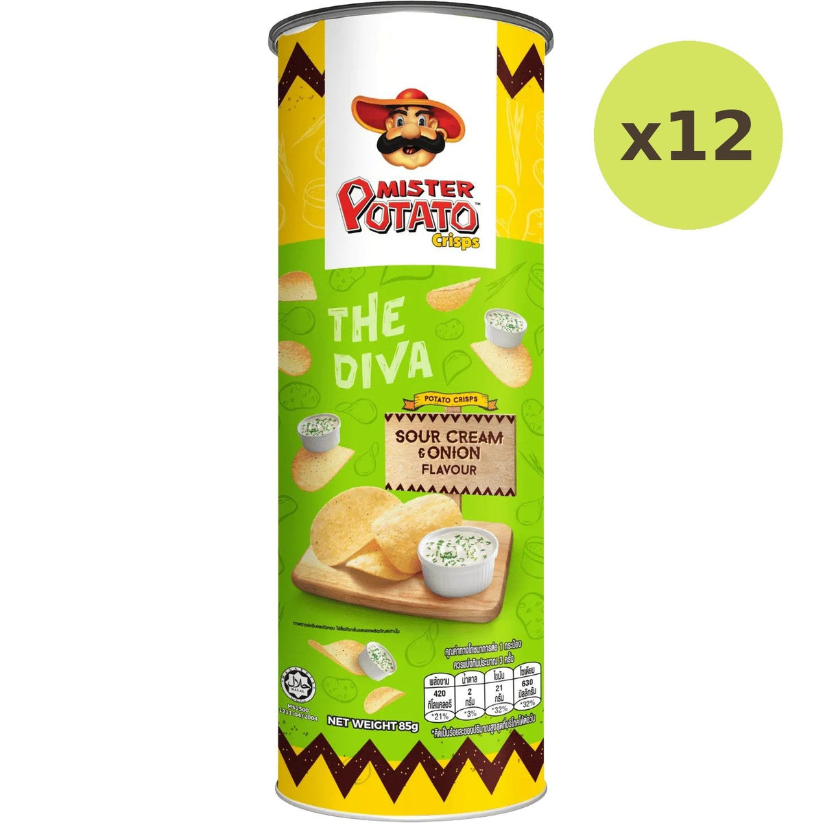 Mister Potato Potato Crisps Sour Cream Onion - image 3