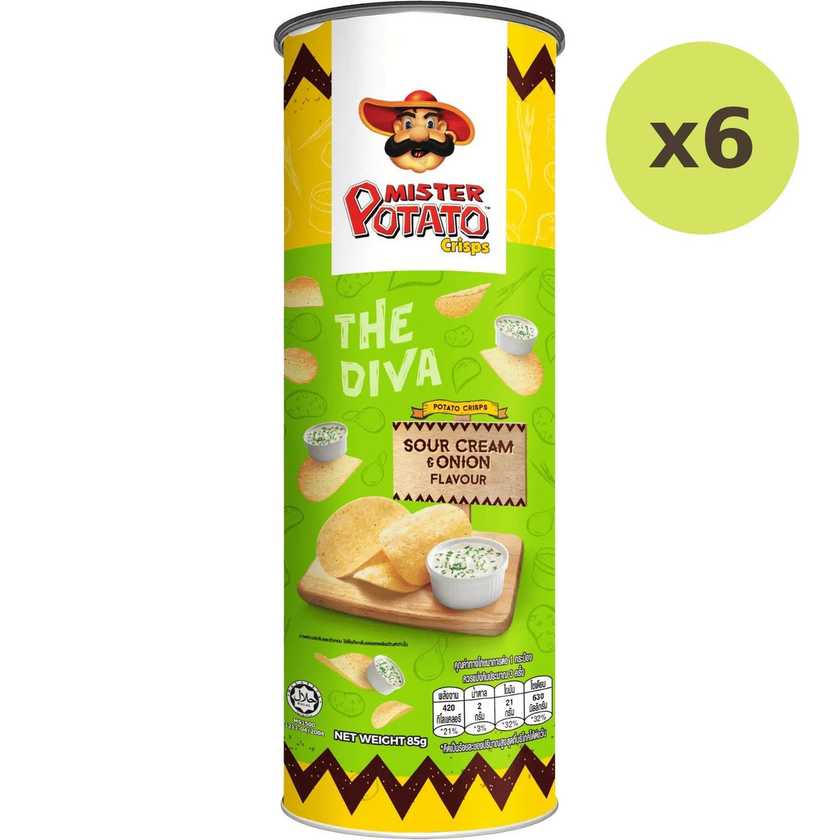 Mister Potato Potato Crisps Sour Cream Onion - image 2