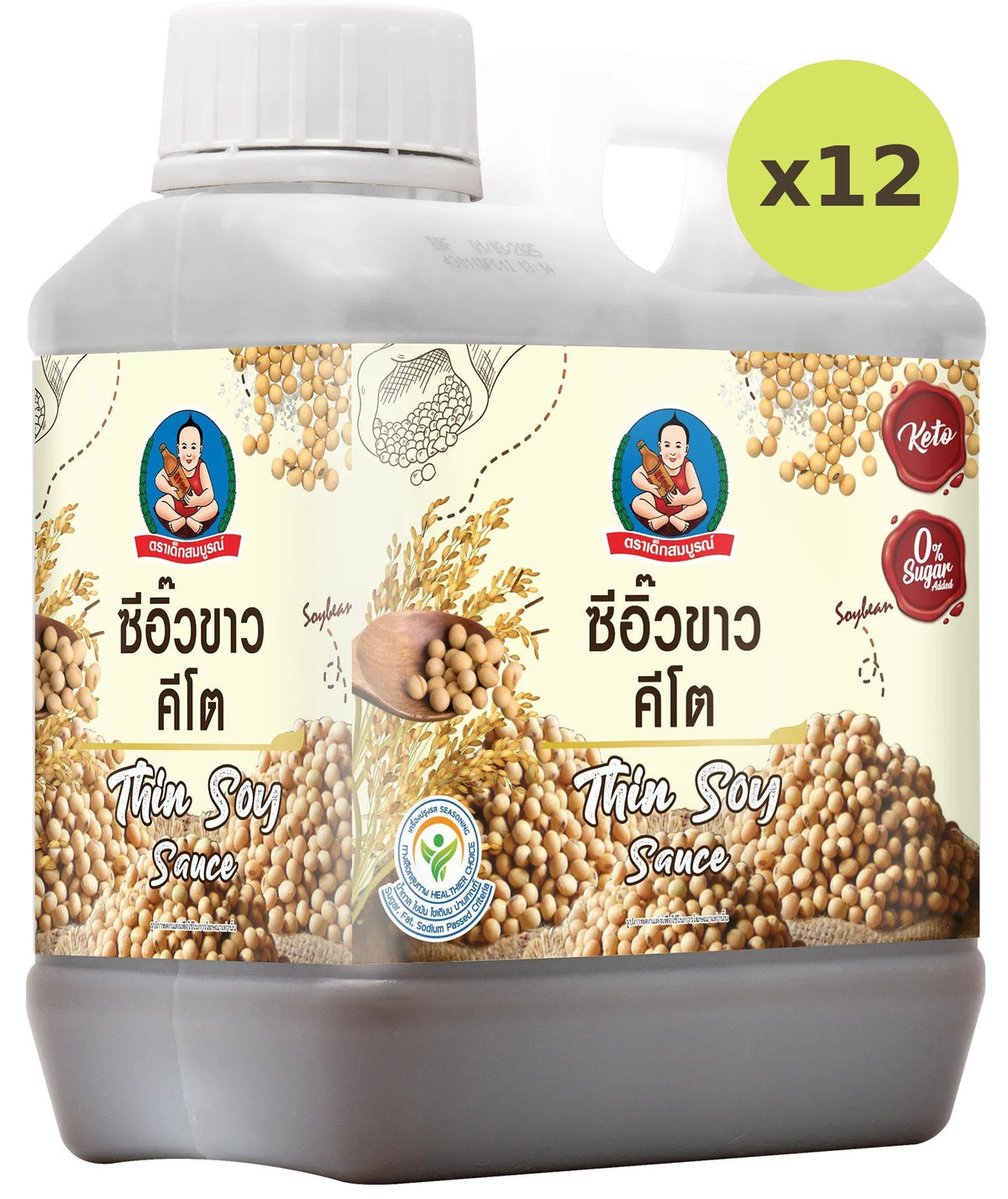 Deksomboon Thin Soy Sauce Keto 1000ml - image 3