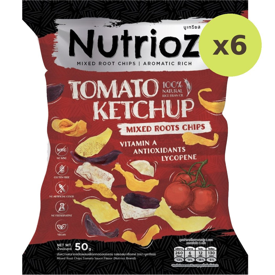 Nutrioz Mixed Roots Chips Tomato Sauce - image 3