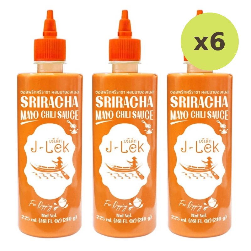 J-lek Sriracha Chili Sauce Mixed With Mayonnaise Bottles 240g - image 3