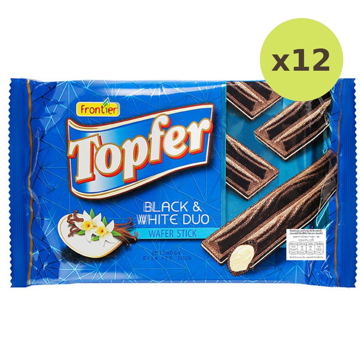 Frontier Topfer Black And White Duo Wafer Stick - image 4