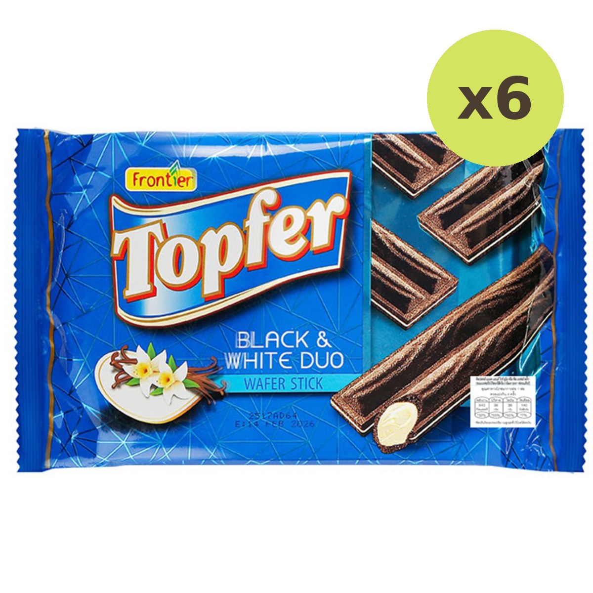 Frontier Topfer Black And White Duo Wafer Stick - image 3