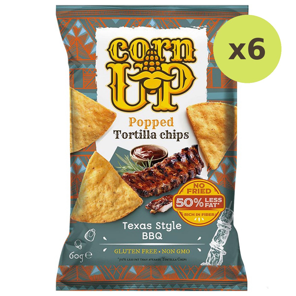 Corn Up Tortilla Chips Texas Bbq - image 2