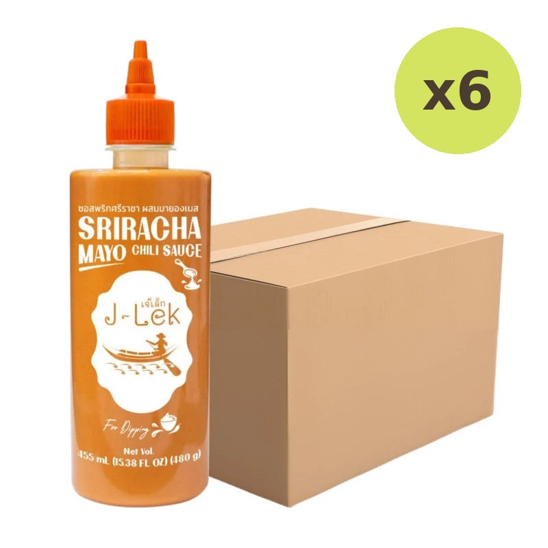 J-lek Sriracha Chili Sauce Mixed With Mayonnaise Bottles 240g - image 3