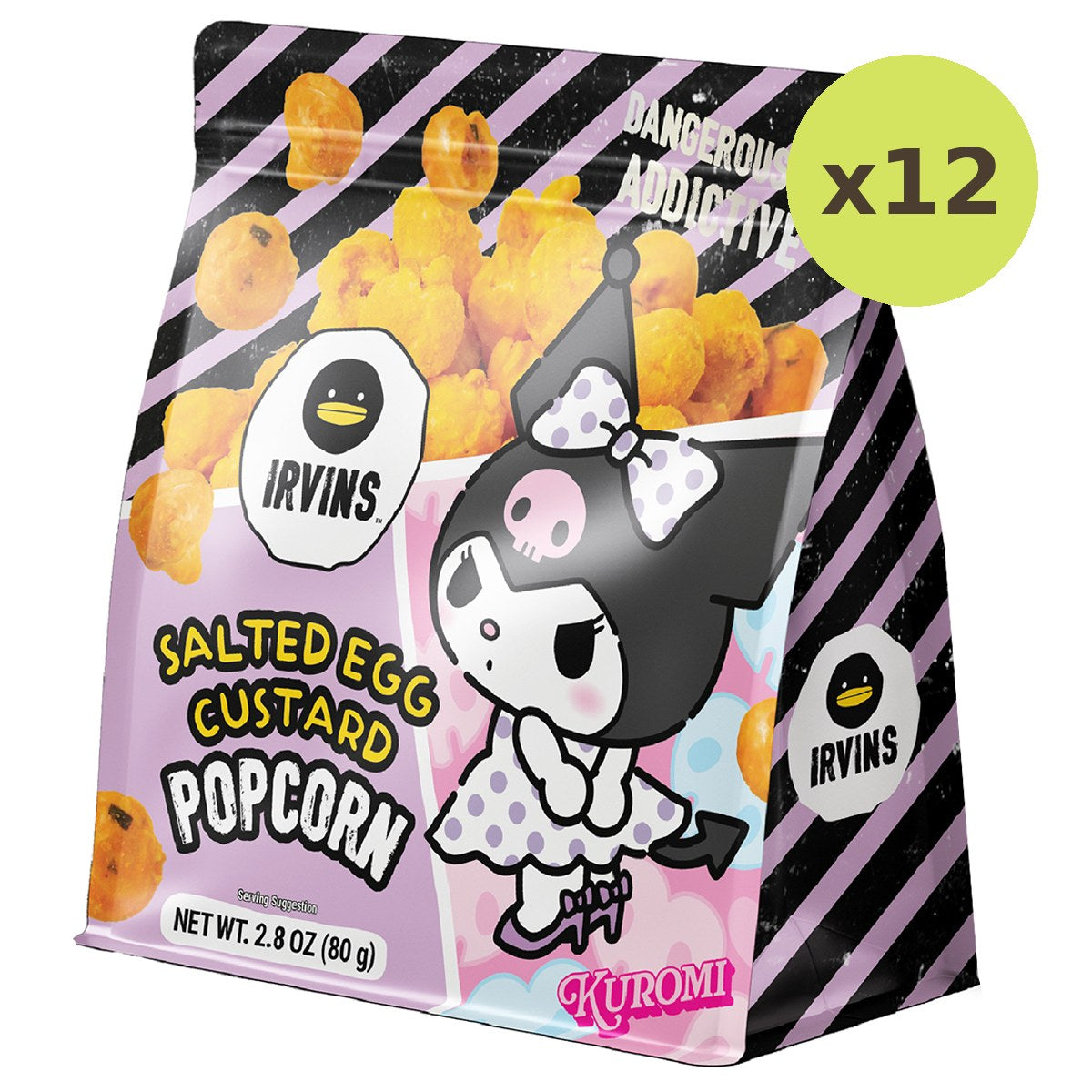 Irvins Kuromi Salted Egg Custard Popcorn - image 5