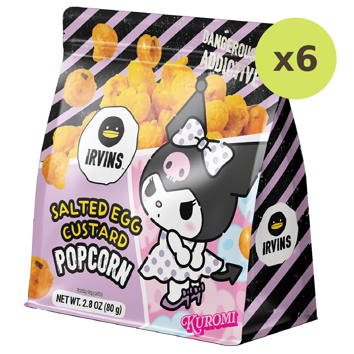 Irvins Kuromi Salted Egg Custard Popcorn - image 4