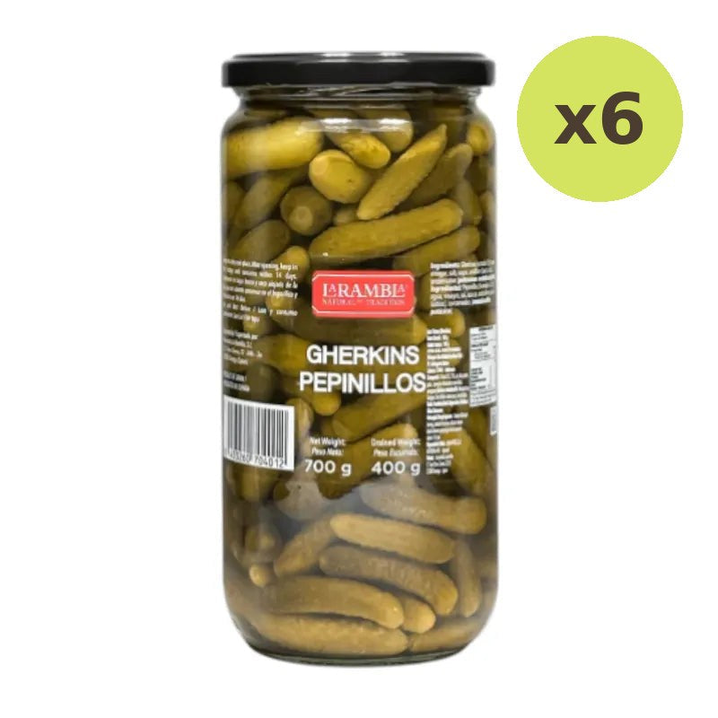 La Rambla Gherkins Pepinillos 700g - image 4
