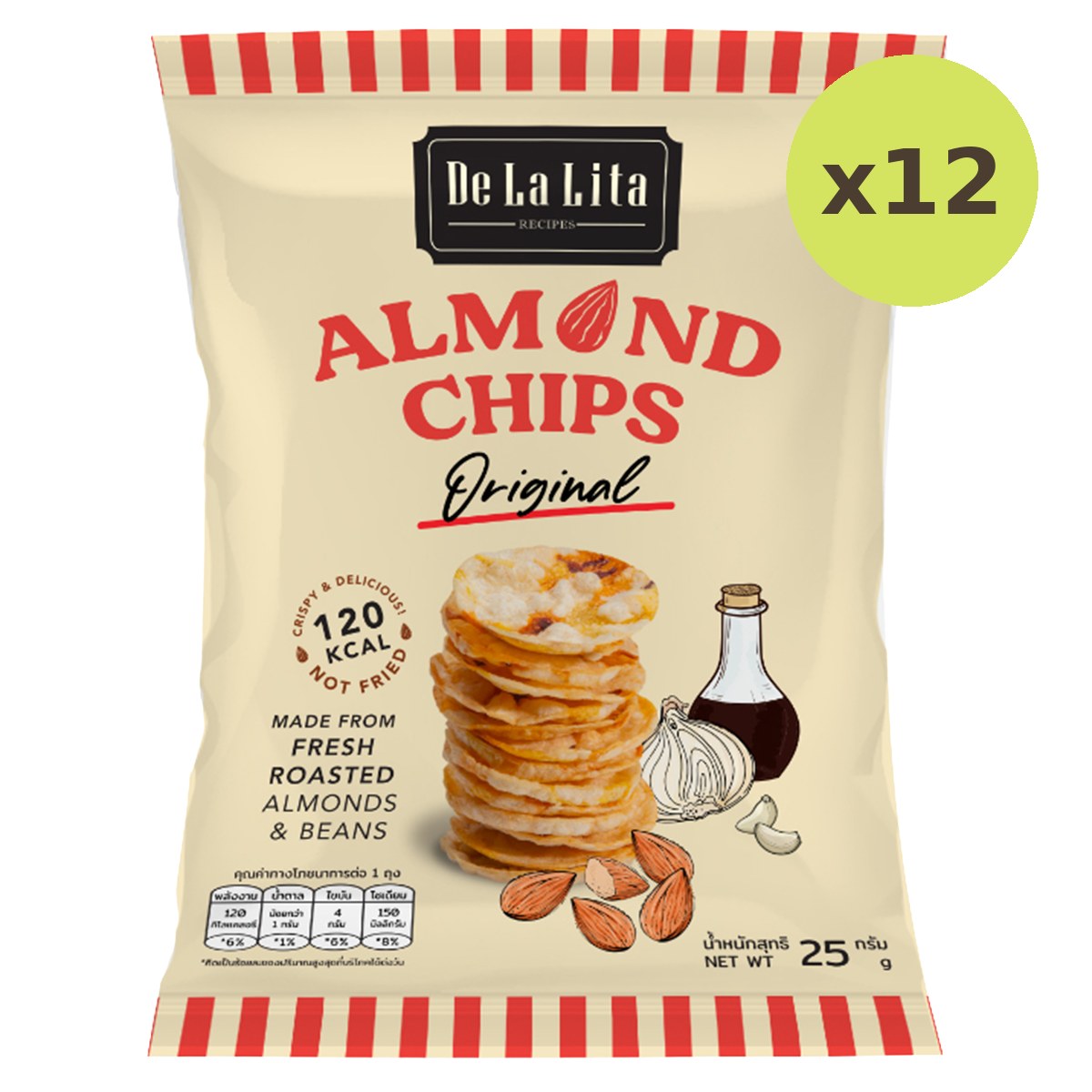 De La Lita Almond Chips Original - image 3