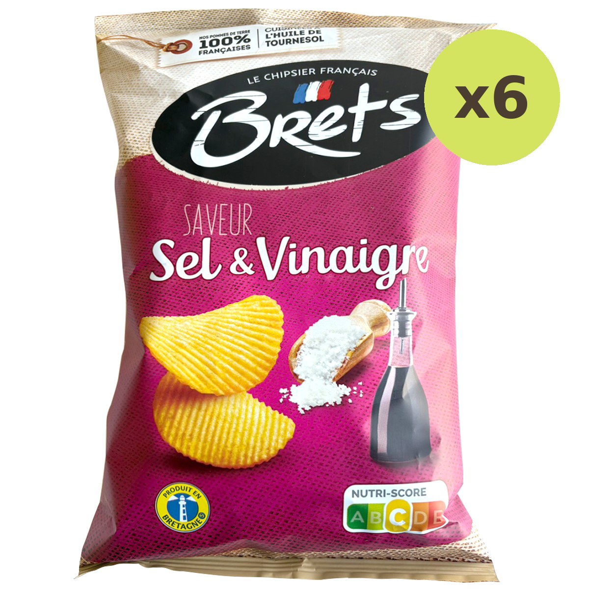 Brets Salt & Vinegar Potato Chips - image 5