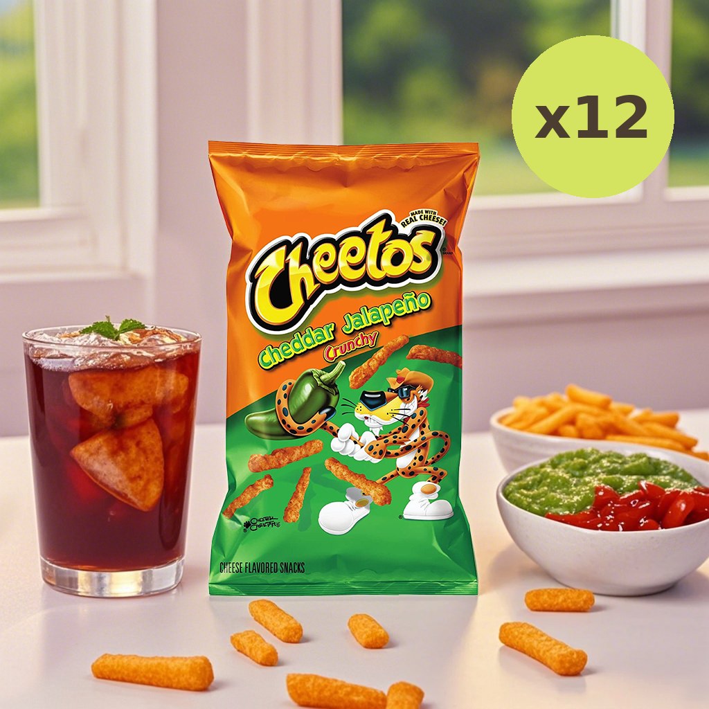 Cheetos Crunchy Cheddar Jalapeno - image 6