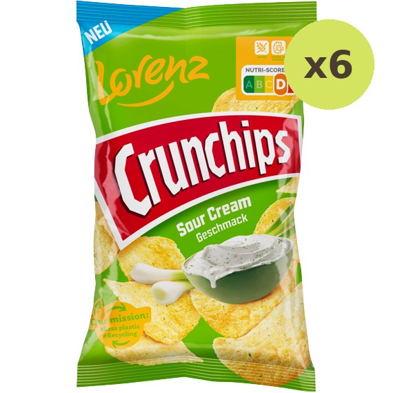 Lorenz Crunchips Sour Cream - image 3