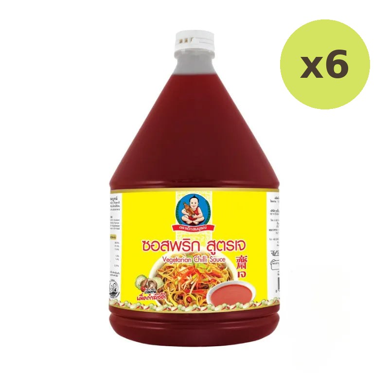 Deksomboon Vegetarian Chili Sauce 2300g - image 2