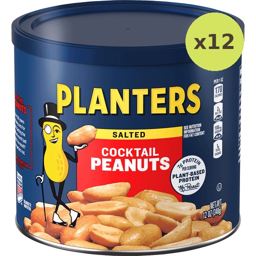 Planters Cocktail Peanuts Salted - image 6
