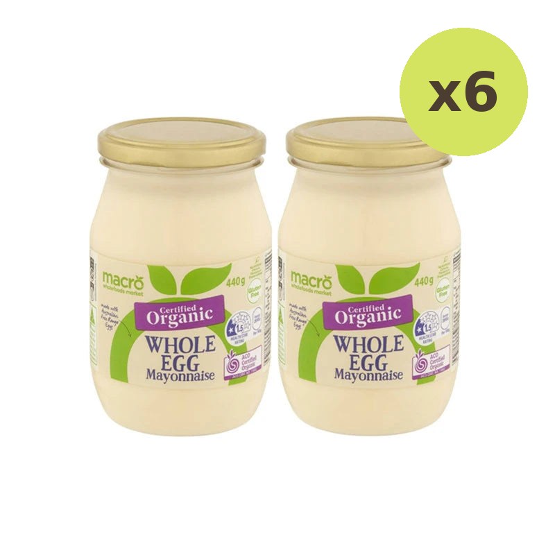Woolworths Macro Organic Whole Egg Mayonnaise With Free Range - image 5