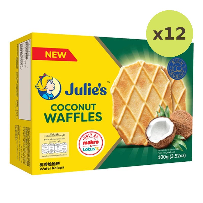Julies Coconut Waffles 100g - image 3