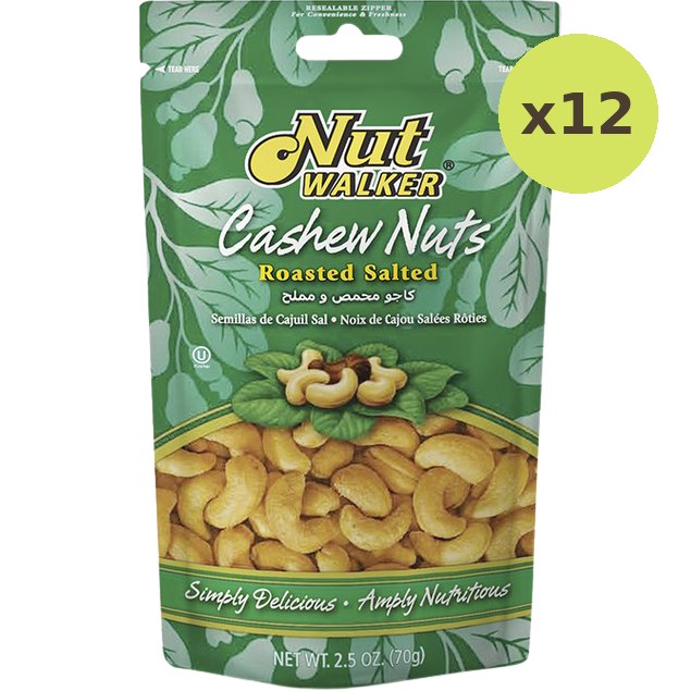 Nut Walker Roasted Salted Cashew Nuts - image 3