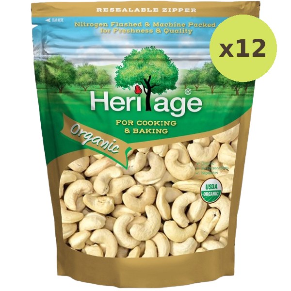 Heritage Organic Whole Cashew Nuts - image 3